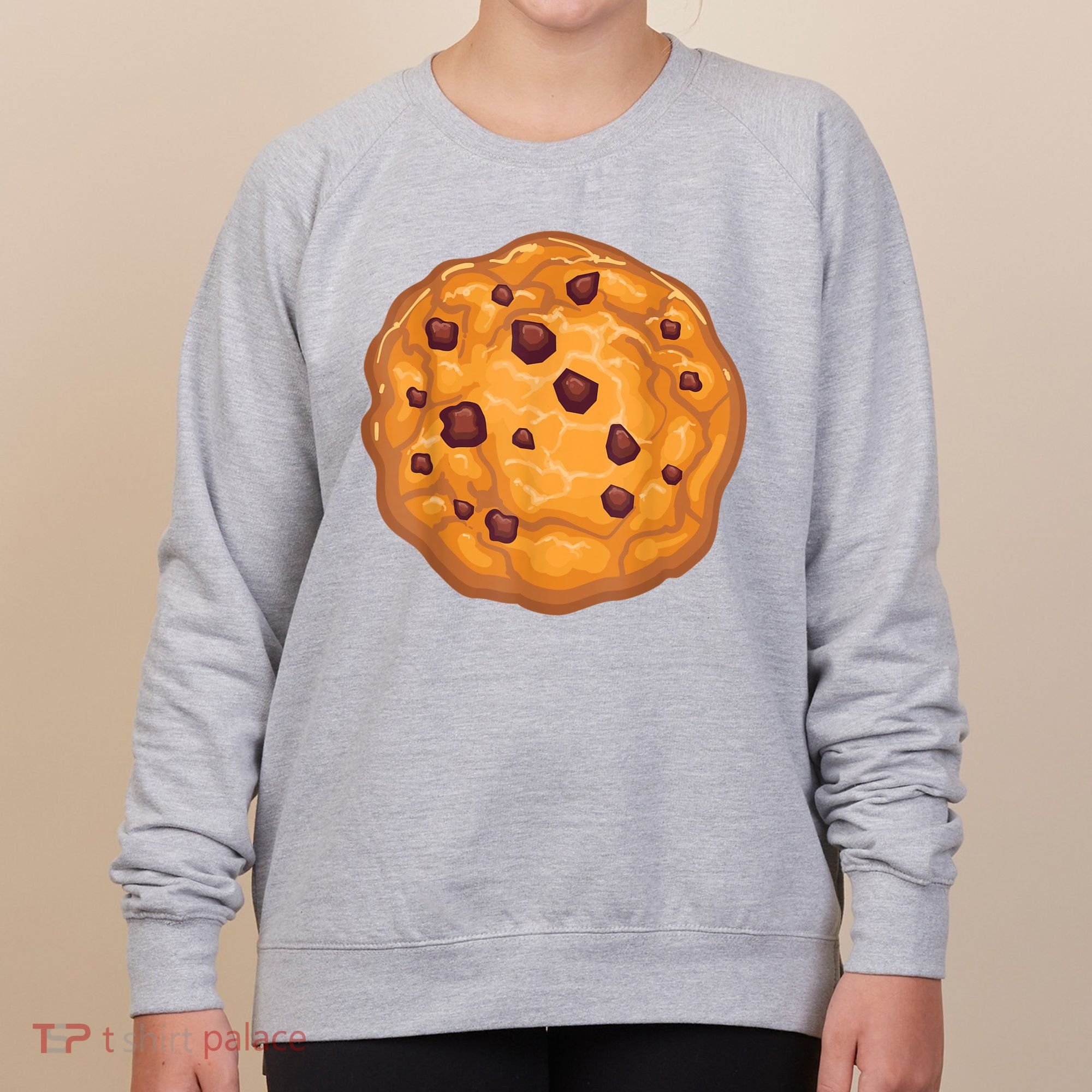 Cookie Shirt Chocolate Chip Cookie Costume Shirt Women's Sweatshirt