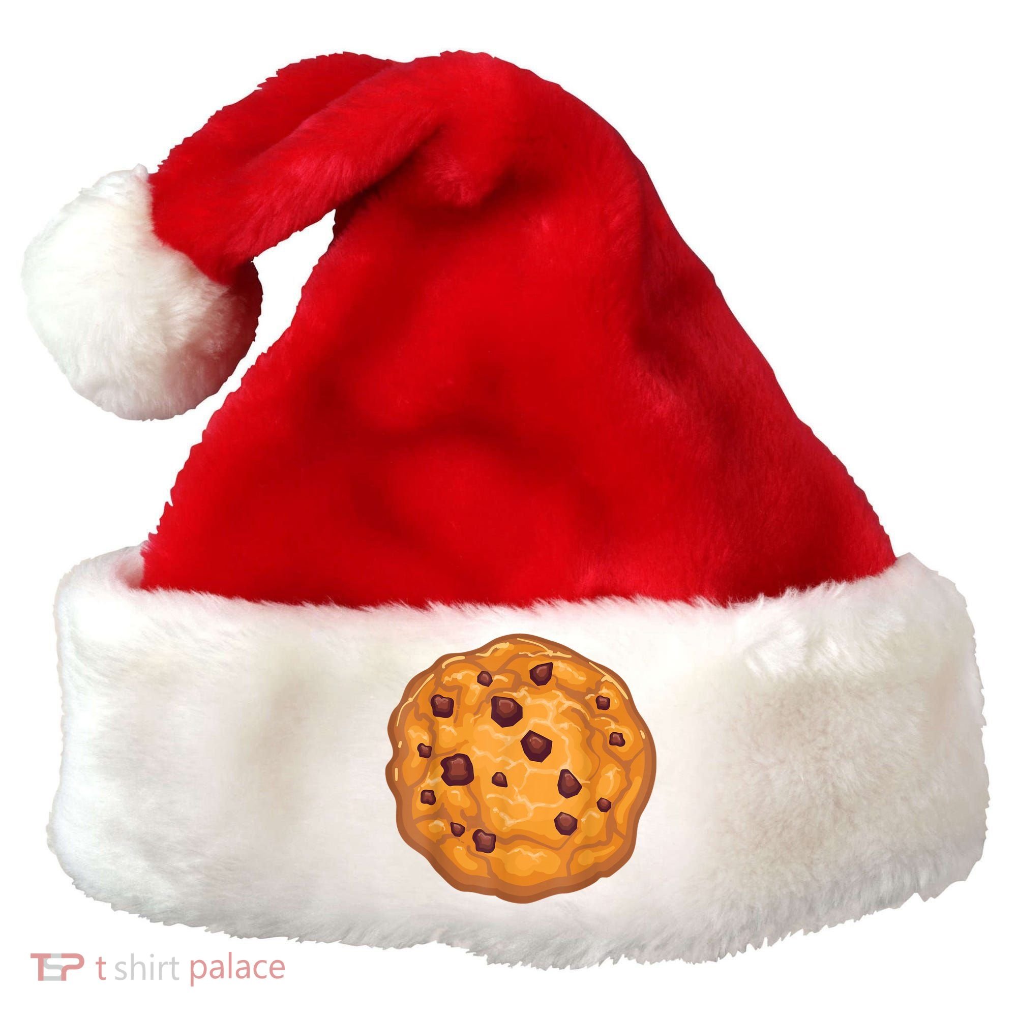 Cookie Shirt Chocolate Chip Cookie Costume Shirt Santa Hat