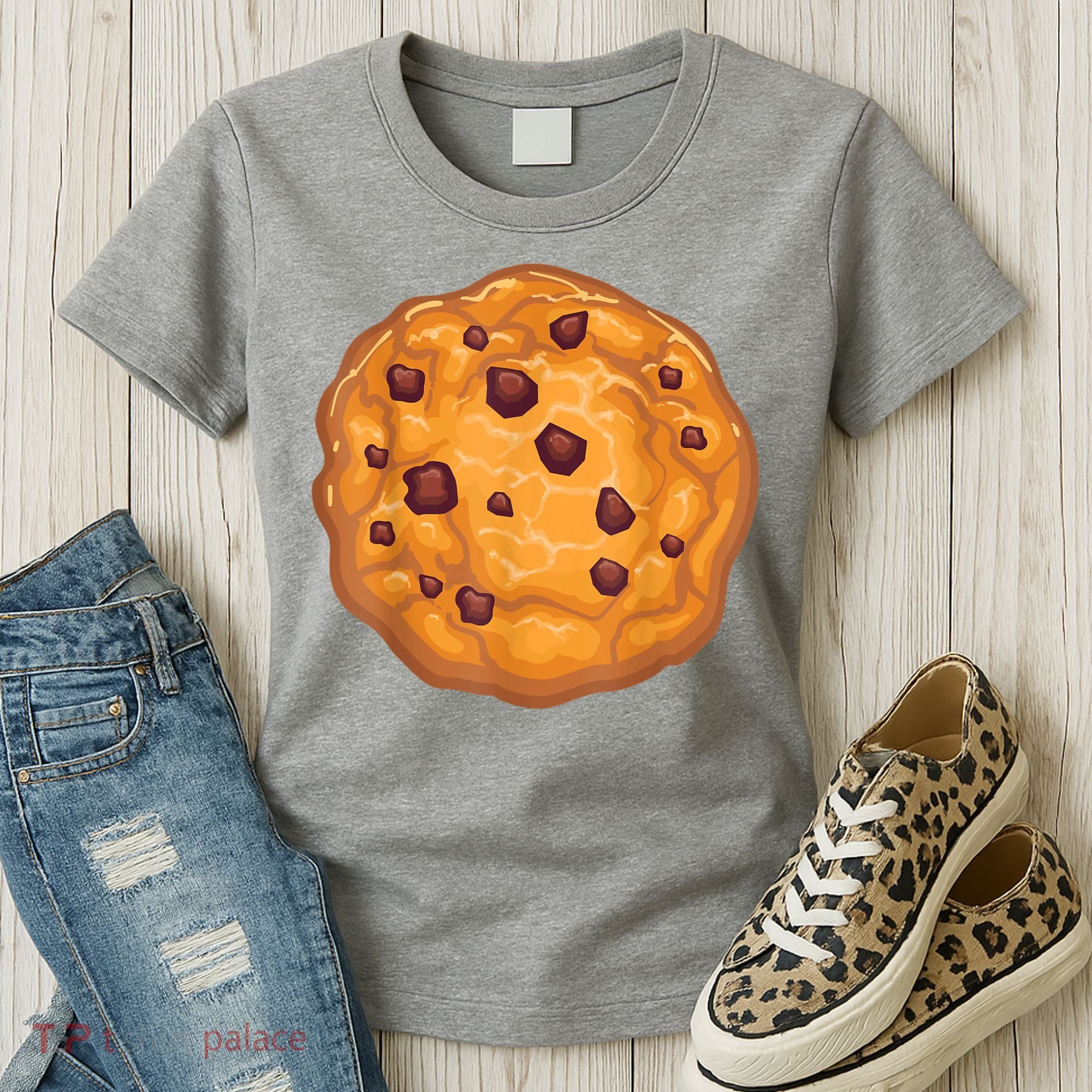 Cookie Shirt Chocolate Chip Cookie Costume Shirt Women's T-Shirt