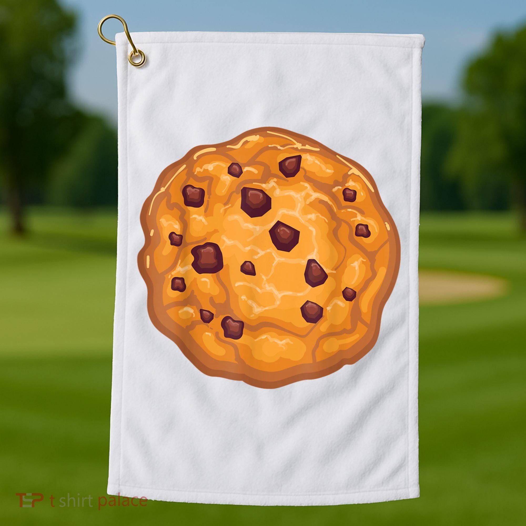Cookie Shirt Chocolate Chip Cookie Costume Shirt Golf Towel