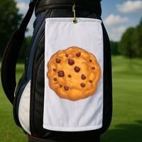Cookie Shirt Chocolate Chip Cookie Costume Shirt Golf Towel thumb 2