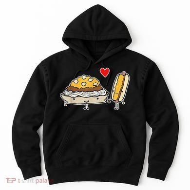 Cincinnati Style Chili 3 Way And Cheese Coney Hoodie