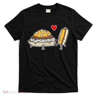 Cincinnati Style Chili 3 Way And Cheese Coney T-Shirt