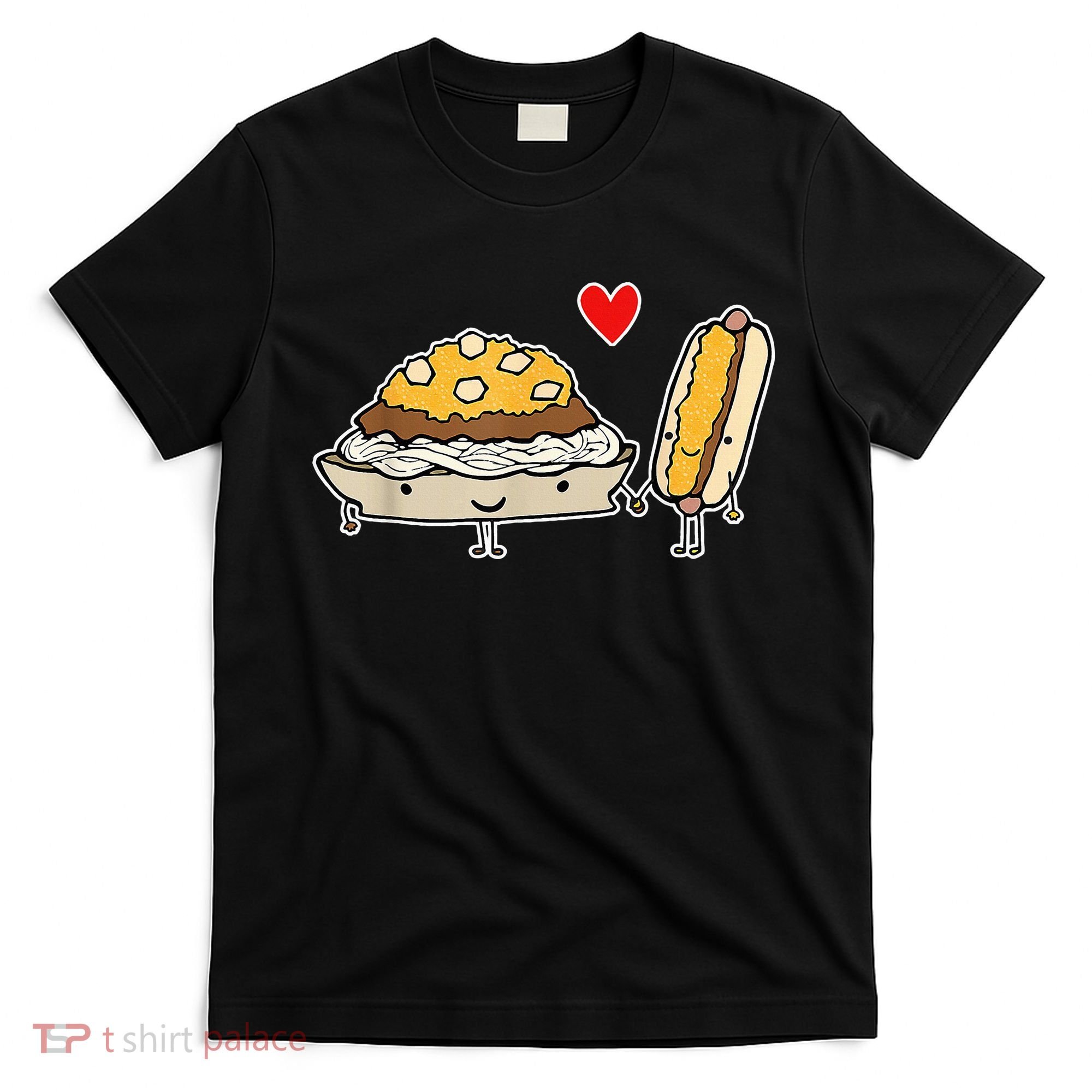 Cincinnati Style Chili 3 Way And Cheese Coney T-Shirt