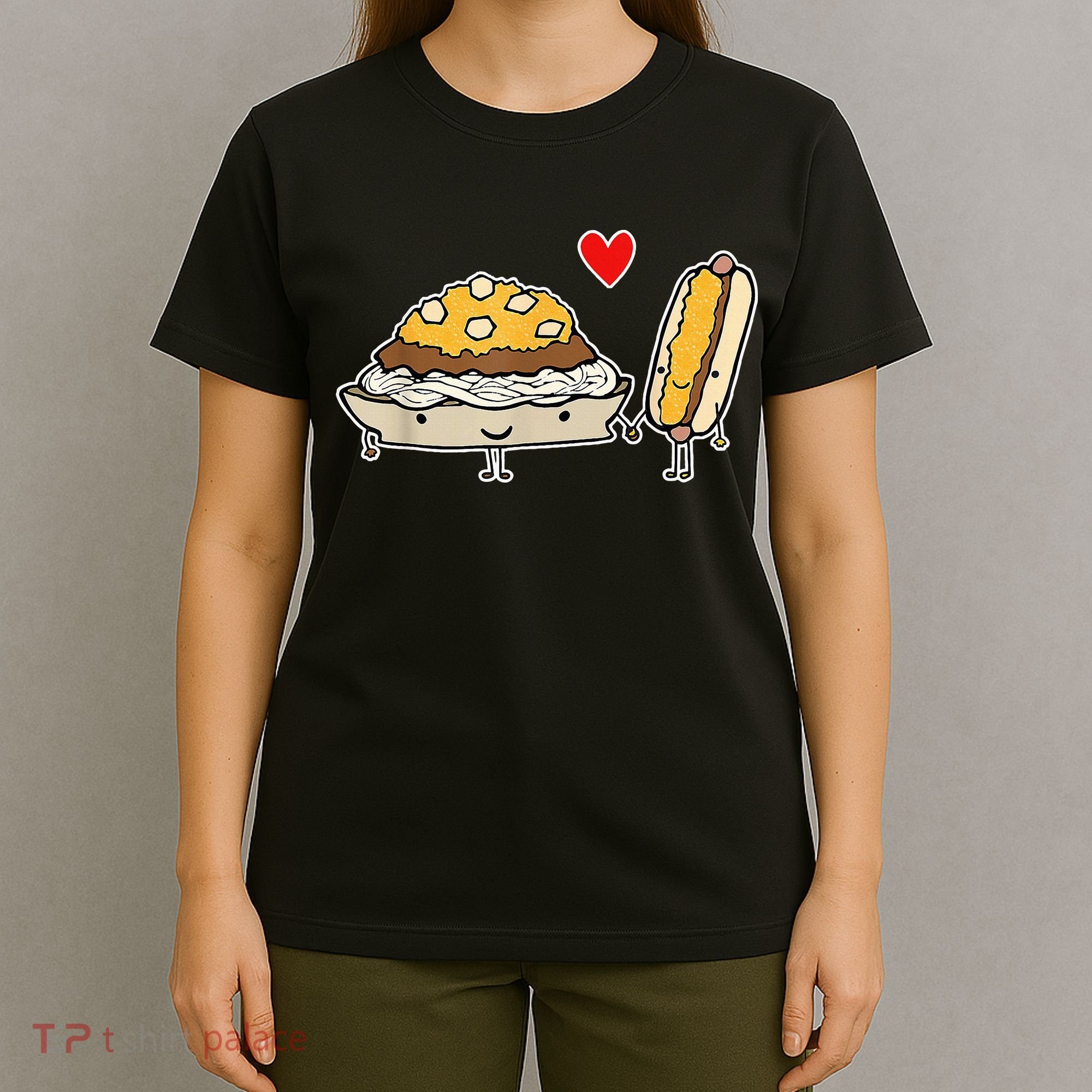 Cincinnati Style Chili 3 Way And Cheese Coney T-Shirt