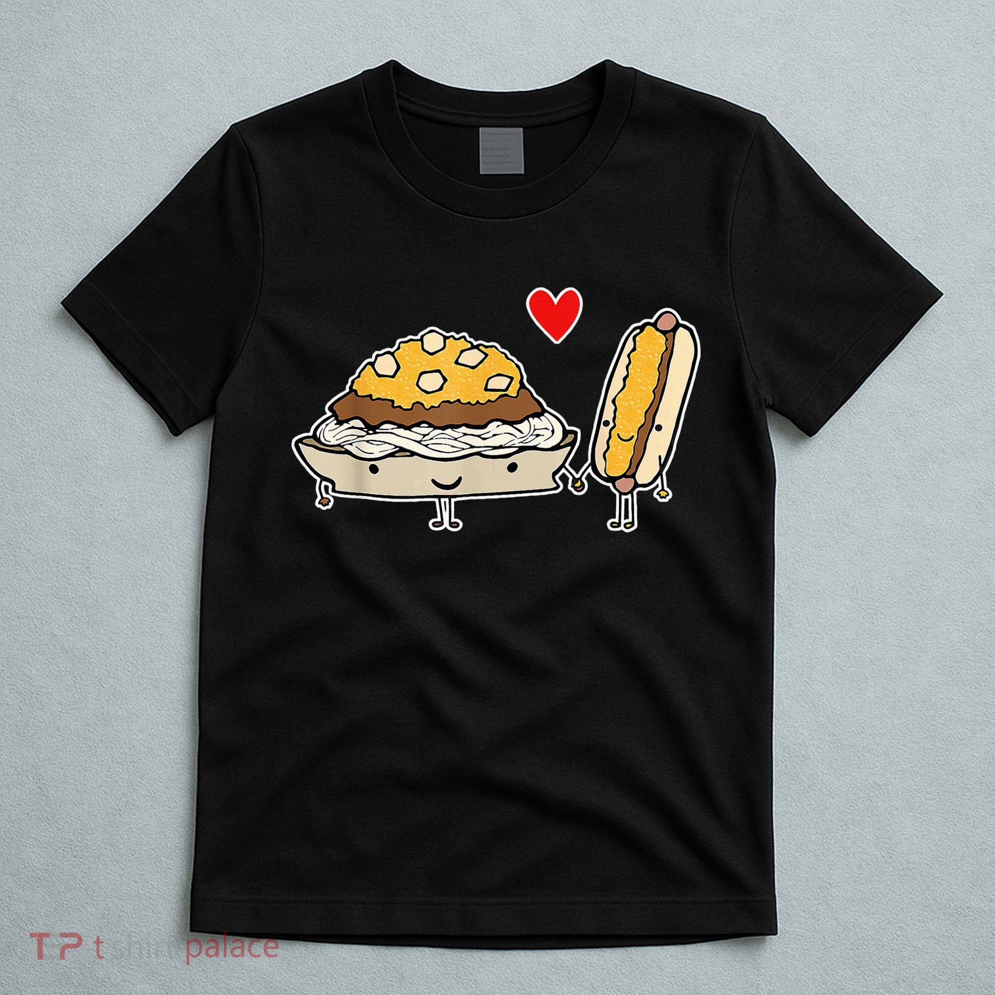 Cincinnati Style Chili 3 Way And Cheese Coney T-Shirt