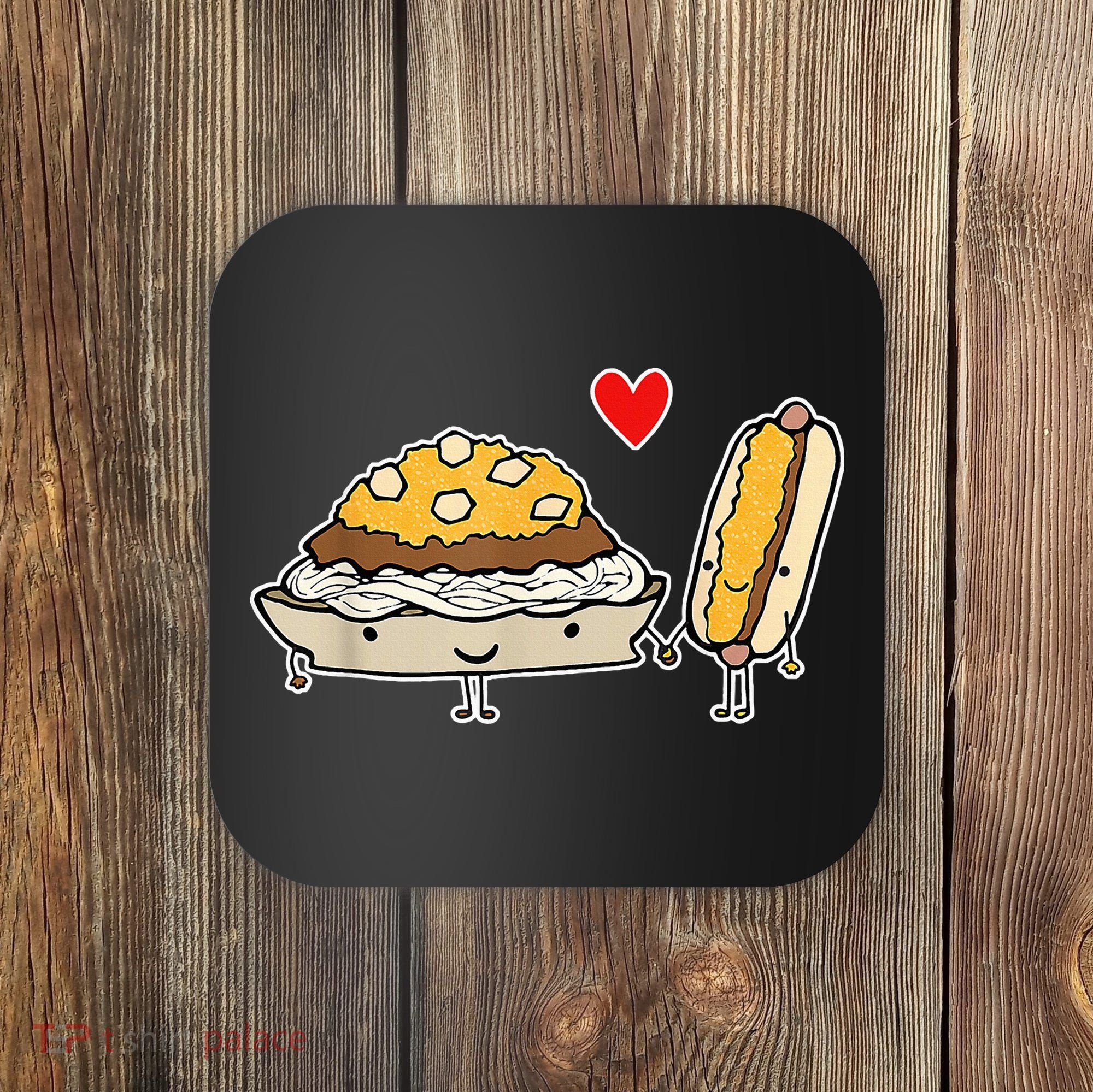 Cincinnati Style Chili 3 Way And Cheese Coney Coaster