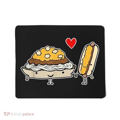 Cincinnati Style Chili 3 Way And Cheese Coney Mousepad