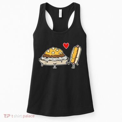 Cincinnati Style Chili 3 Way And Cheese Coney Women's Tank Top