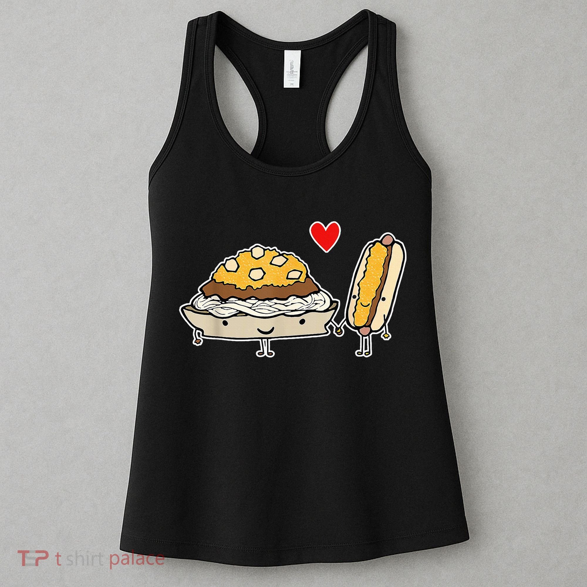Cincinnati Style Chili 3 Way And Cheese Coney Women's Tank Top