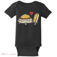 Cincinnati Style Chili 3 Way And Cheese Coney Baby Bodysuit thumb 0