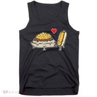 Cincinnati Style Chili 3 Way And Cheese Coney Tank Top thumb 0
