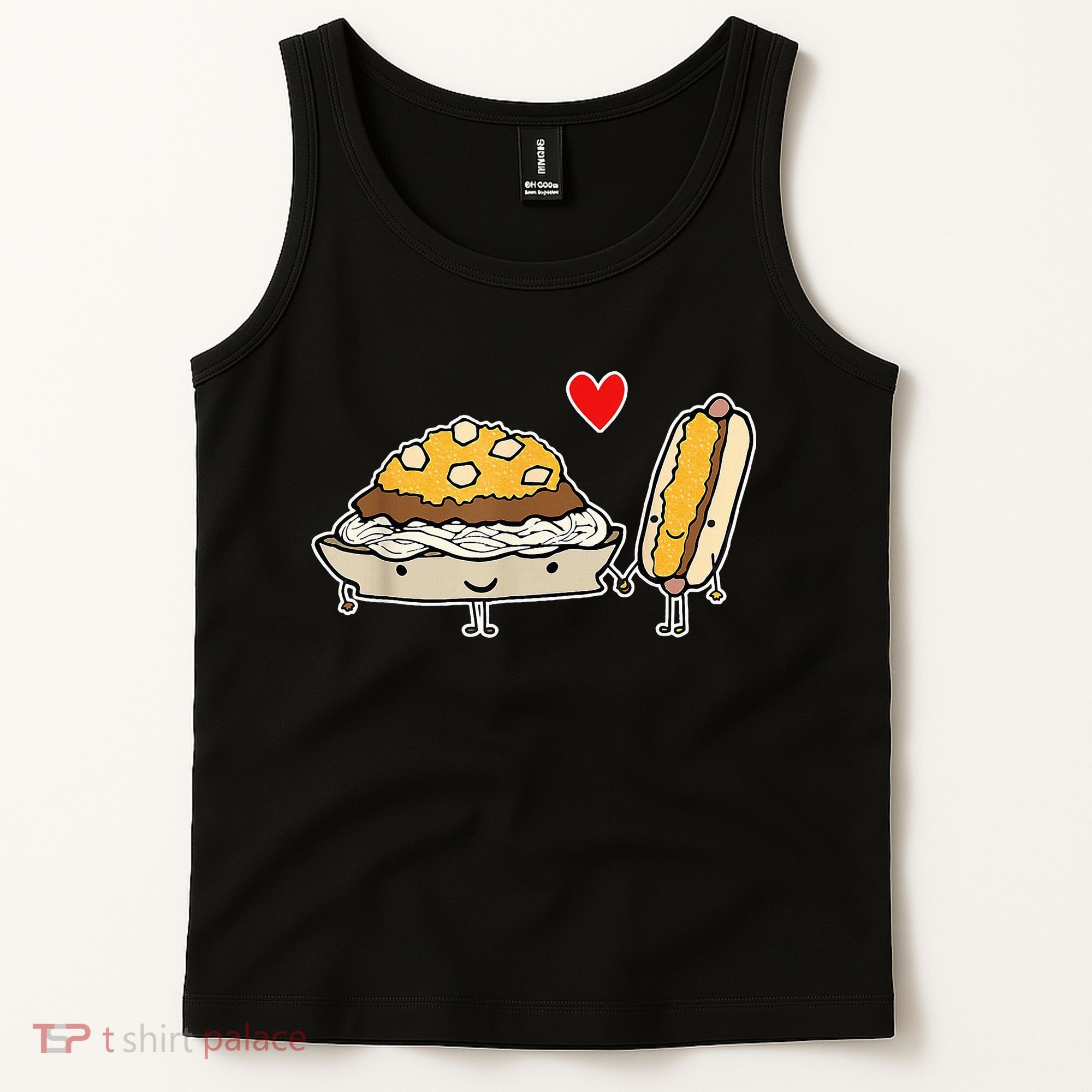 Cincinnati Style Chili 3 Way And Cheese Coney Tank Top