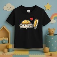 Cincinnati Style Chili 3 Way And Cheese Coney Toddler T-Shirt thumb 3