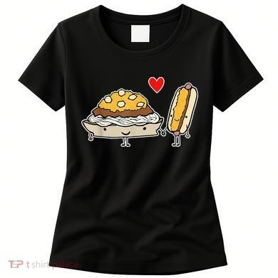 Cincinnati Style Chili 3 Way And Cheese Coney Women's T-Shirt