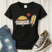 Cincinnati Style Chili 3 Way And Cheese Coney Women's T-Shirt thumb 3