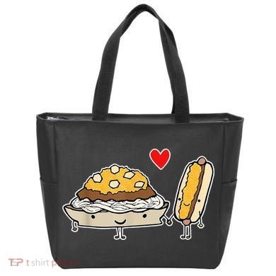 Cincinnati Style Chili 3 Way And Cheese Coney Tote Bag