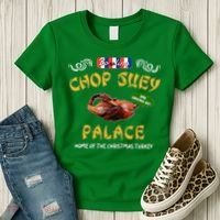 Christmas Story Chop Suey Palace Funny 80s Classic Chinese Women's T-Shirt thumb 3