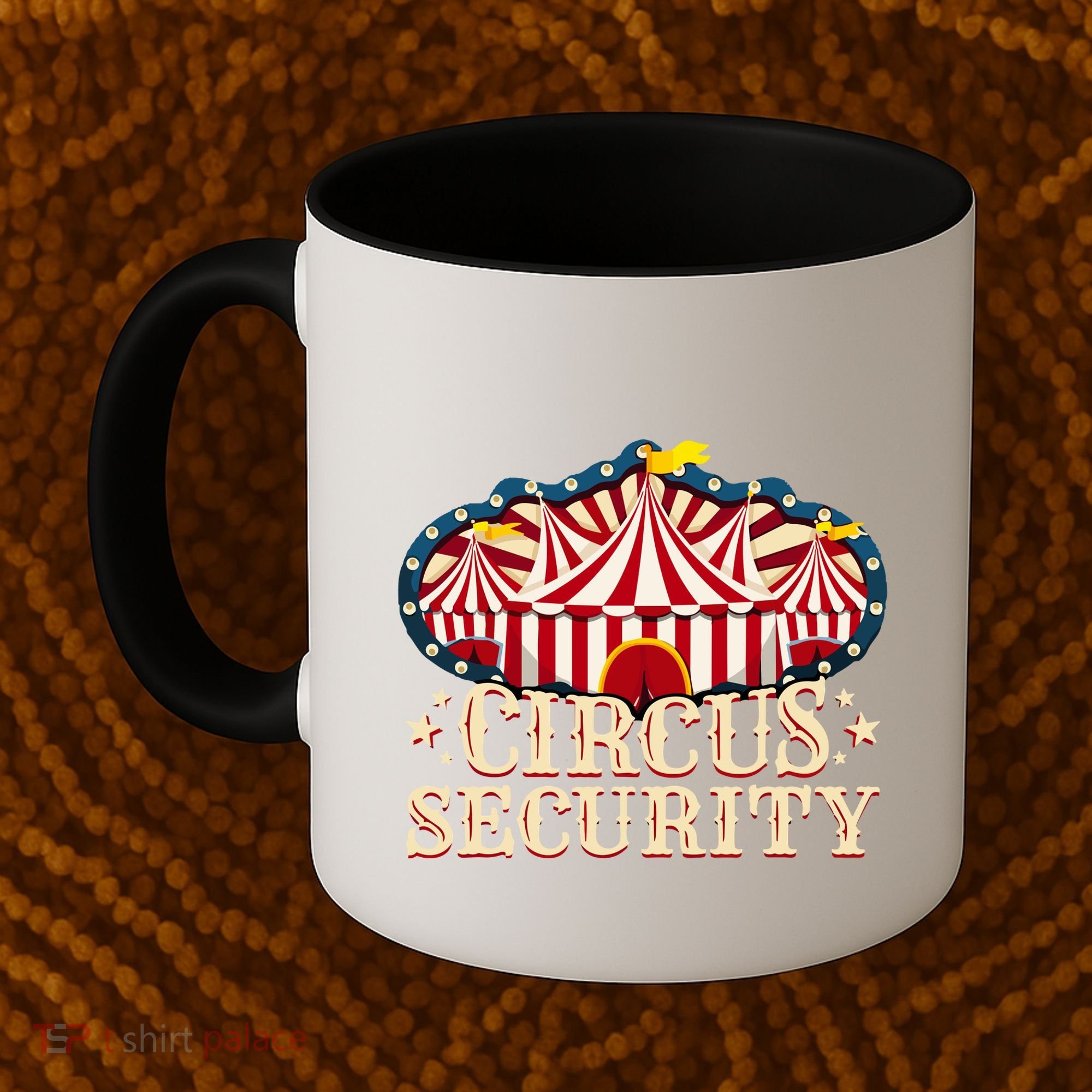 Circus Security Coffee Mug