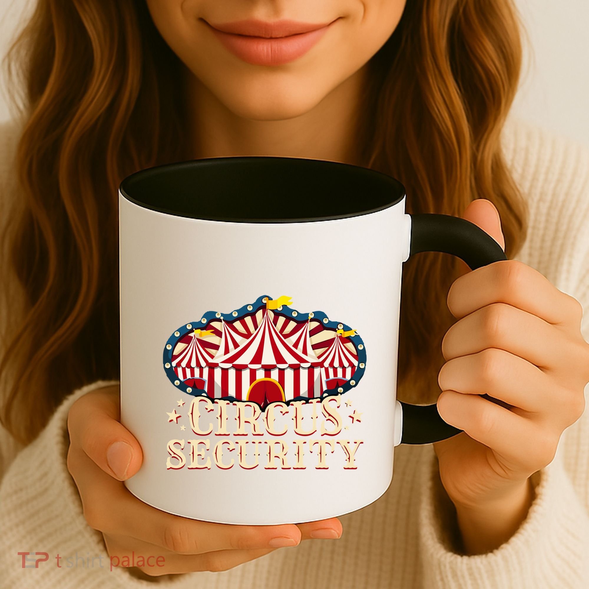 Circus Security Coffee Mug