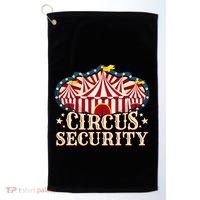 Circus Security Golf Towel thumb 0