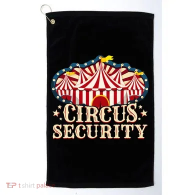 Circus Security Golf Towel
