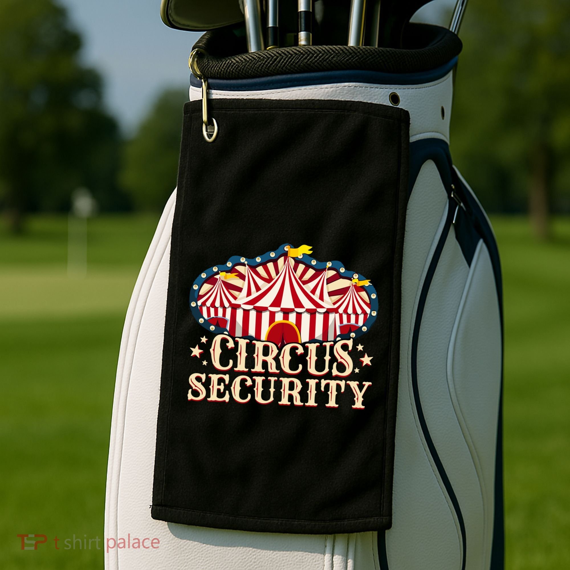 Circus Security Golf Towel