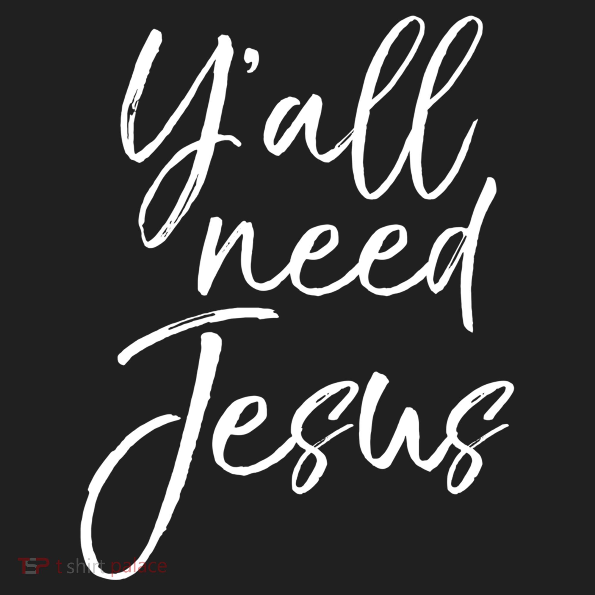 Cute Southern Christian Saying Funny Quote Y'all Need Jesus Gift Beanie