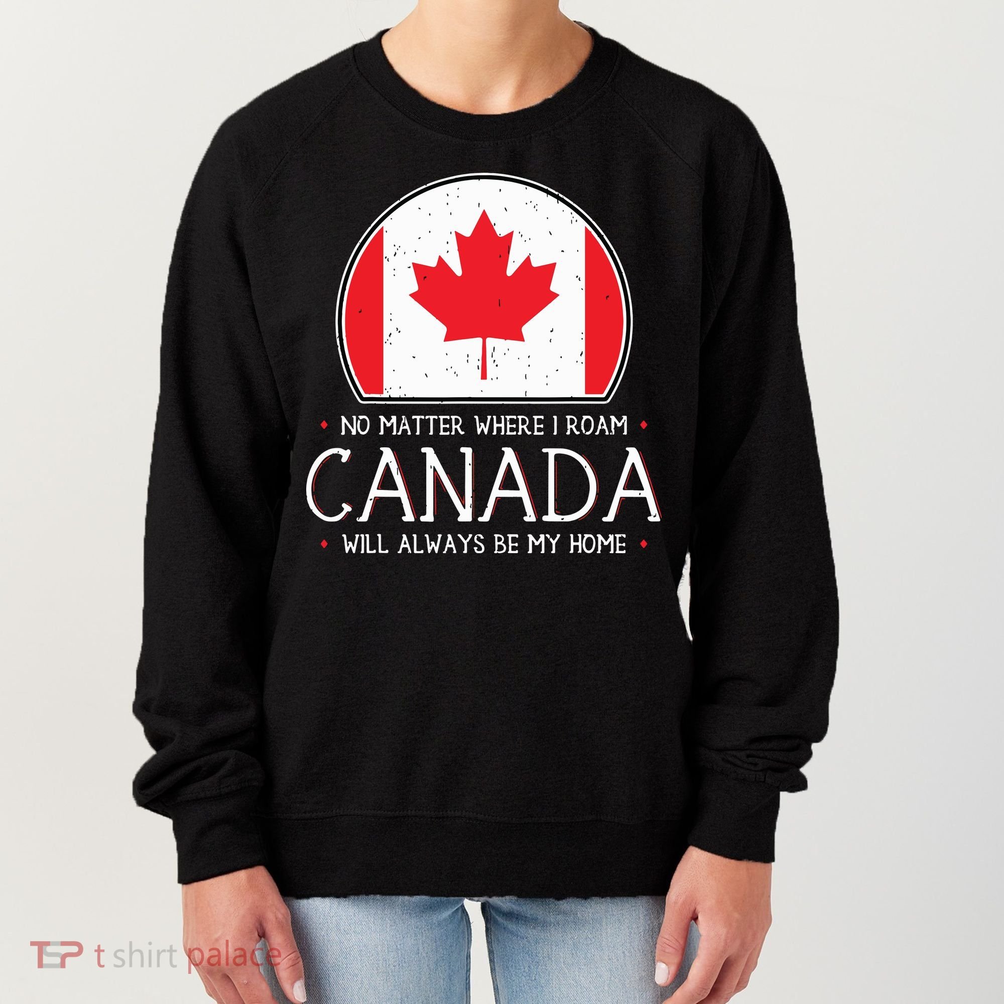 Canadian Shirts Canada Pride Flag North Maple Leaf Eh Gift Women's Sweatshirt
