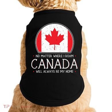 Canadian Shirts Canada Pride Flag North Maple Leaf Eh Gift Doggie Tank
