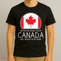 Canadian Shirts Canada Pride Flag North Maple Leaf Eh Gift T-Shirt thumb 3
