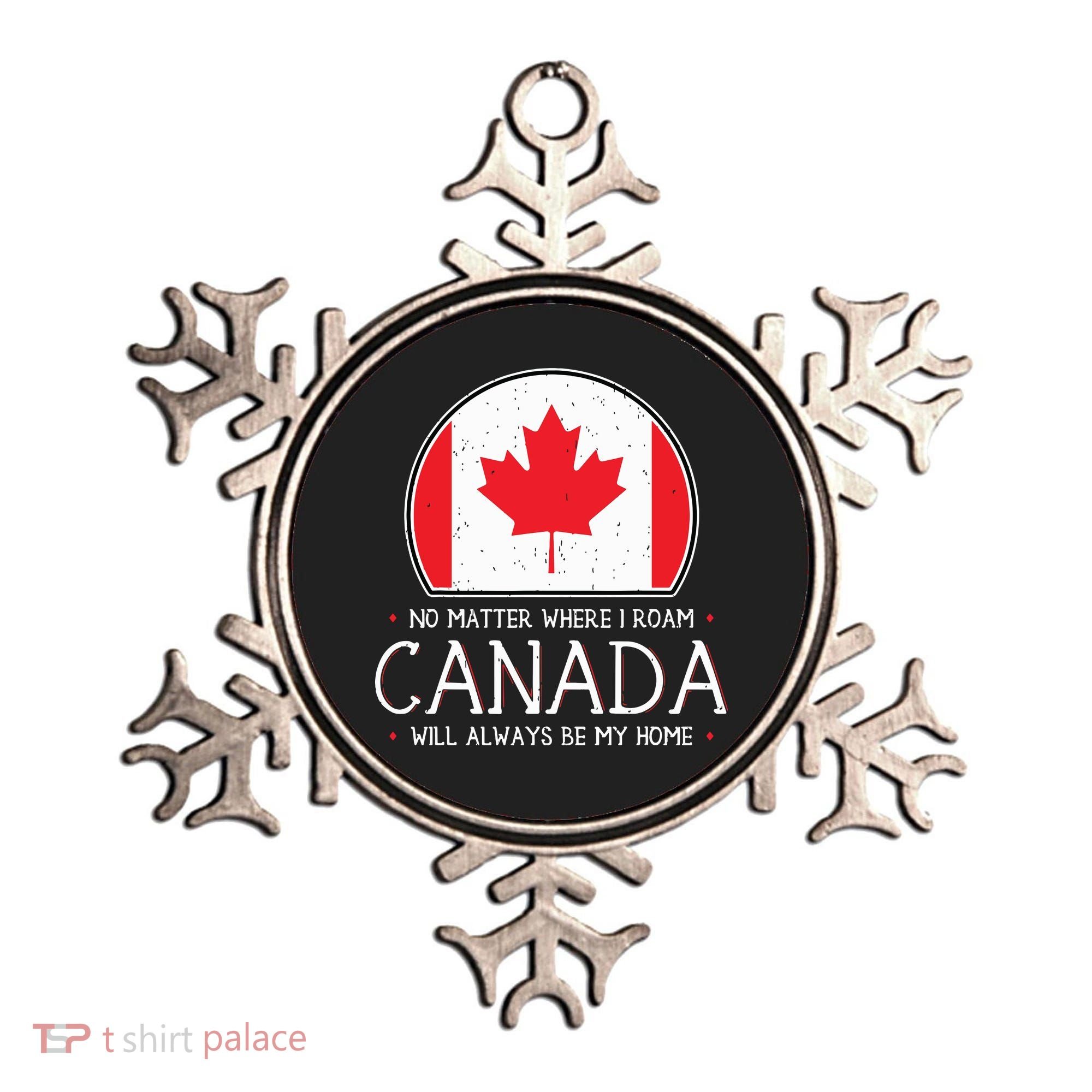 Canadian Shirts Canada Pride Flag North Maple Leaf Eh Gift Ornament