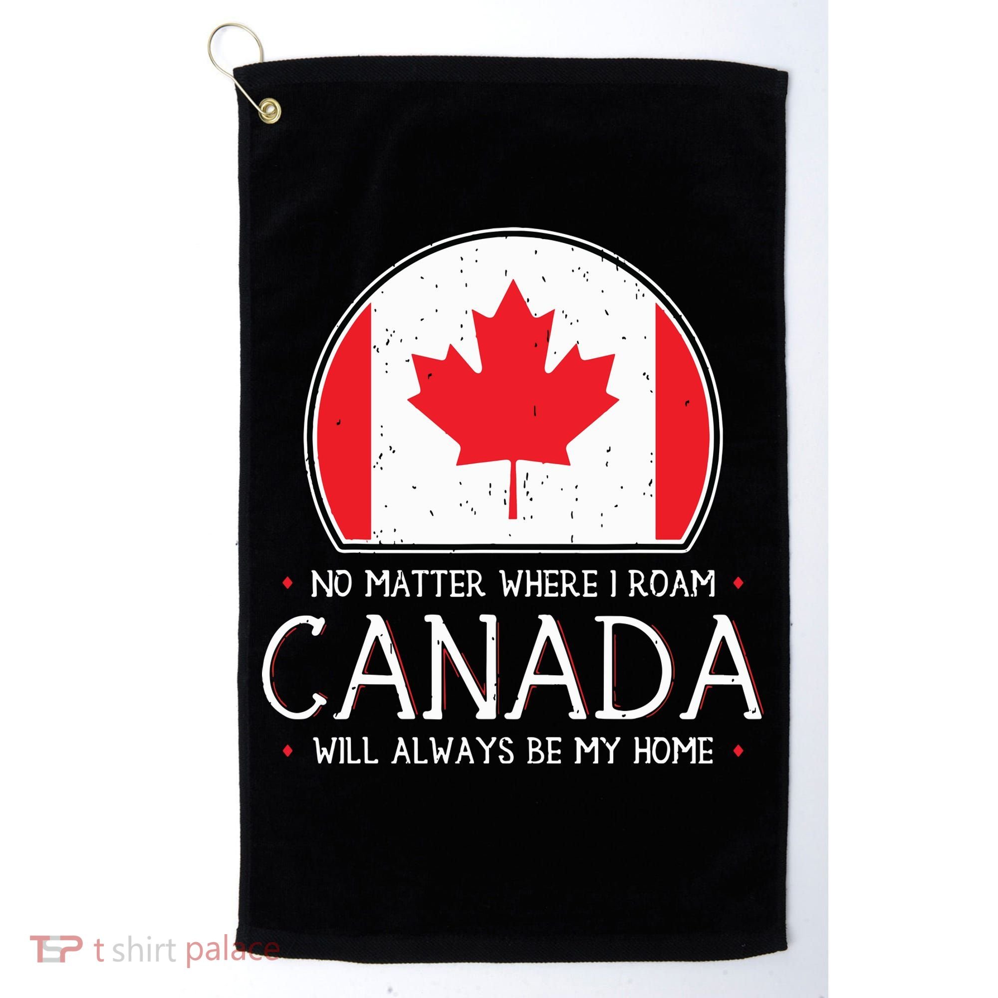 Canadian Shirts Canada Pride Flag North Maple Leaf Eh Gift Golf Towel