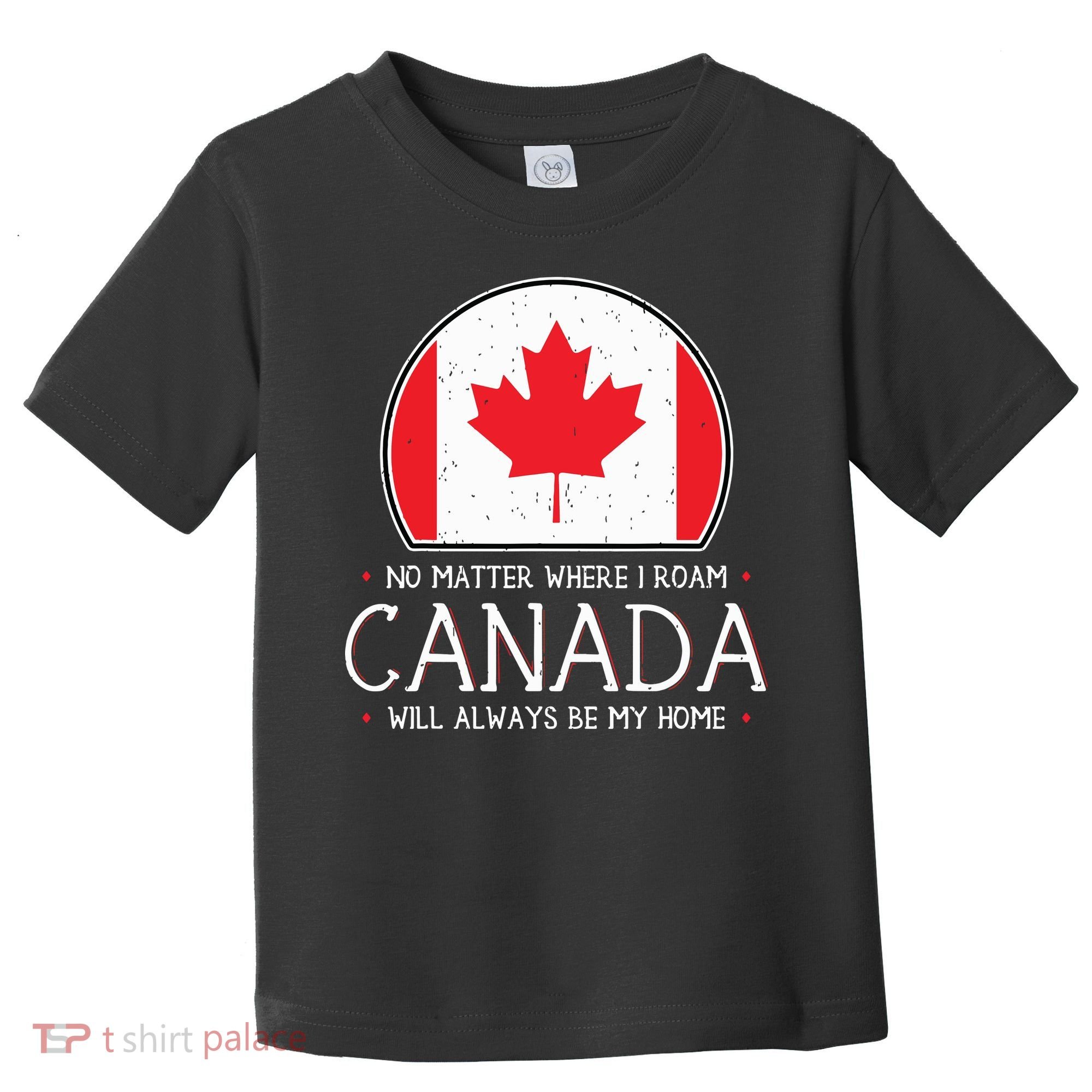 Canadian Shirts Canada Pride Flag North Maple Leaf Eh Gift Toddler T-Shirt