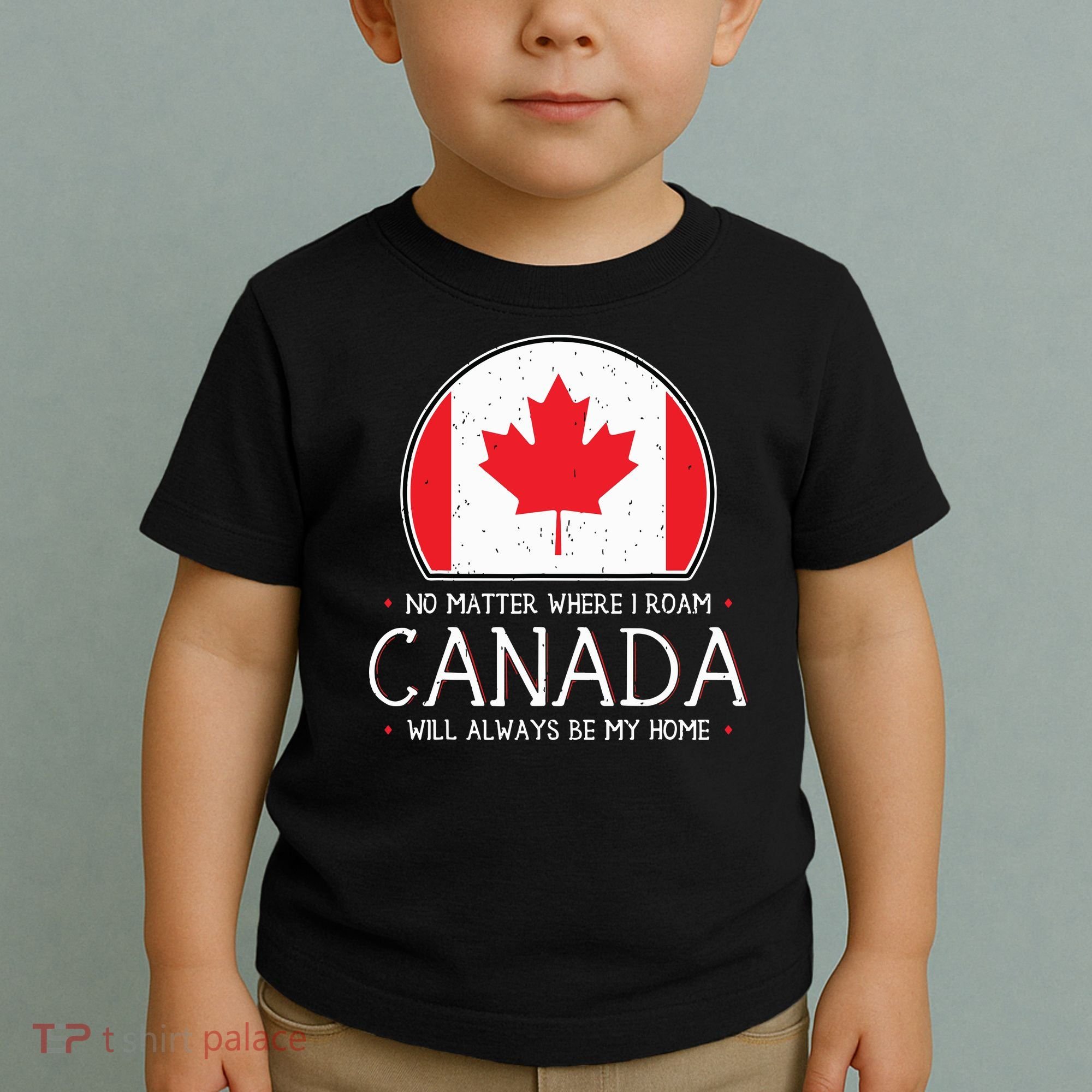 Canadian Shirts Canada Pride Flag North Maple Leaf Eh Gift Toddler T-Shirt