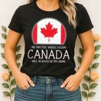 Canadian Shirts Canada Pride Flag North Maple Leaf Eh Gift Women's T-Shirt thumb 2
