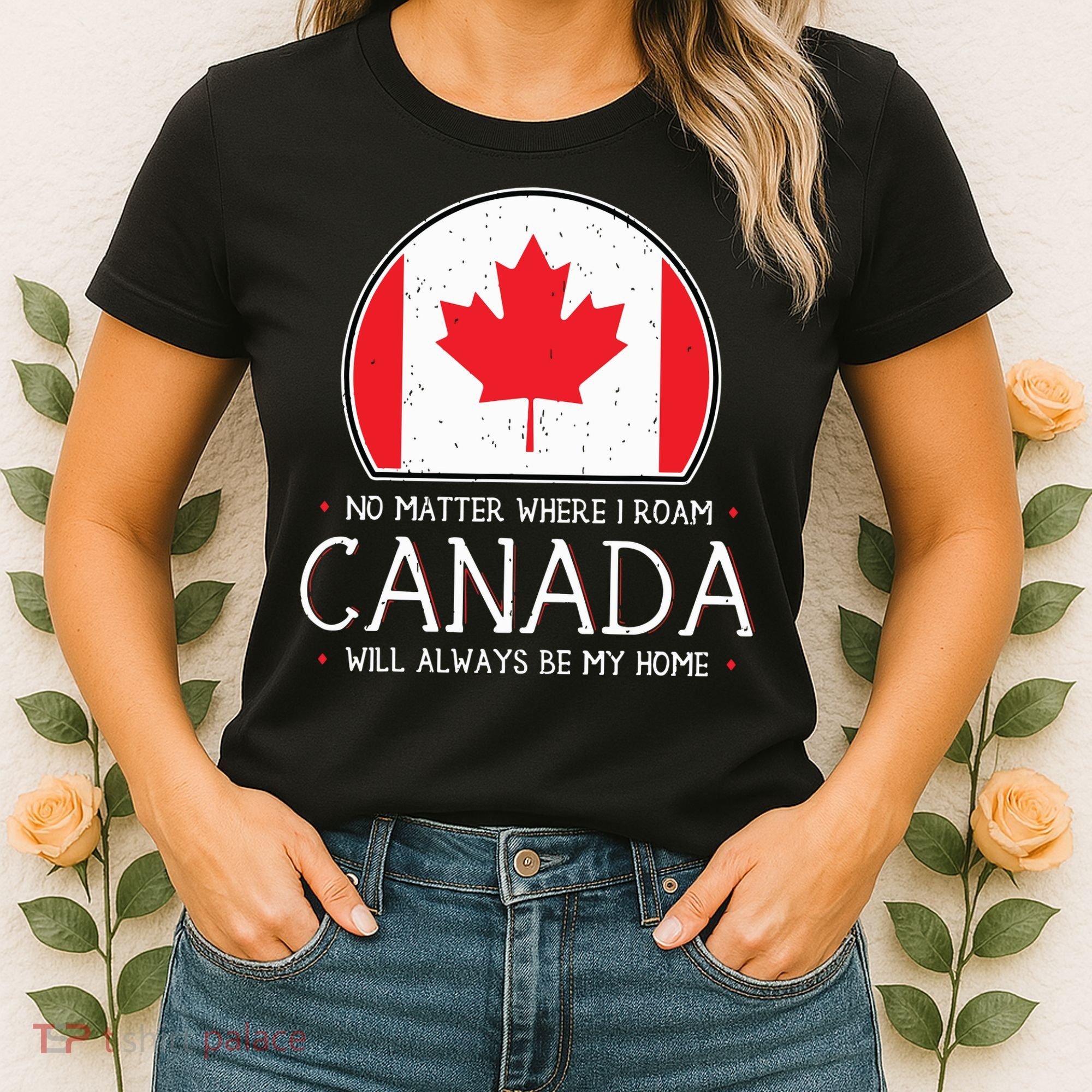Canadian Shirts Canada Pride Flag North Maple Leaf Eh Gift Women's T-Shirt