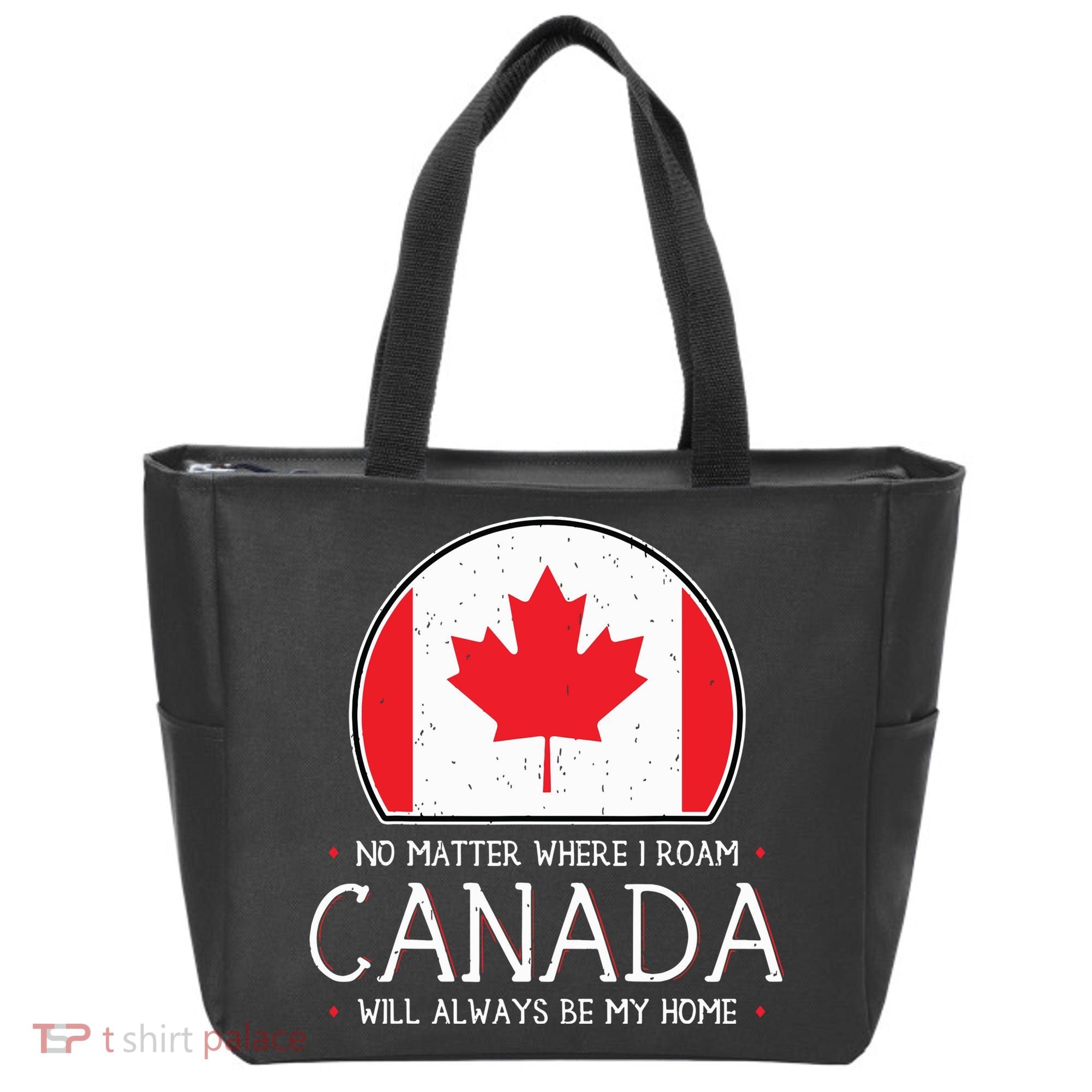 Canadian Shirts Canada Pride Flag North Maple Leaf Eh Gift Tote Bag