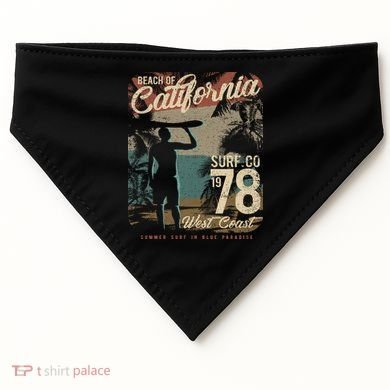 California Surf USA-Made Doggie Bandana