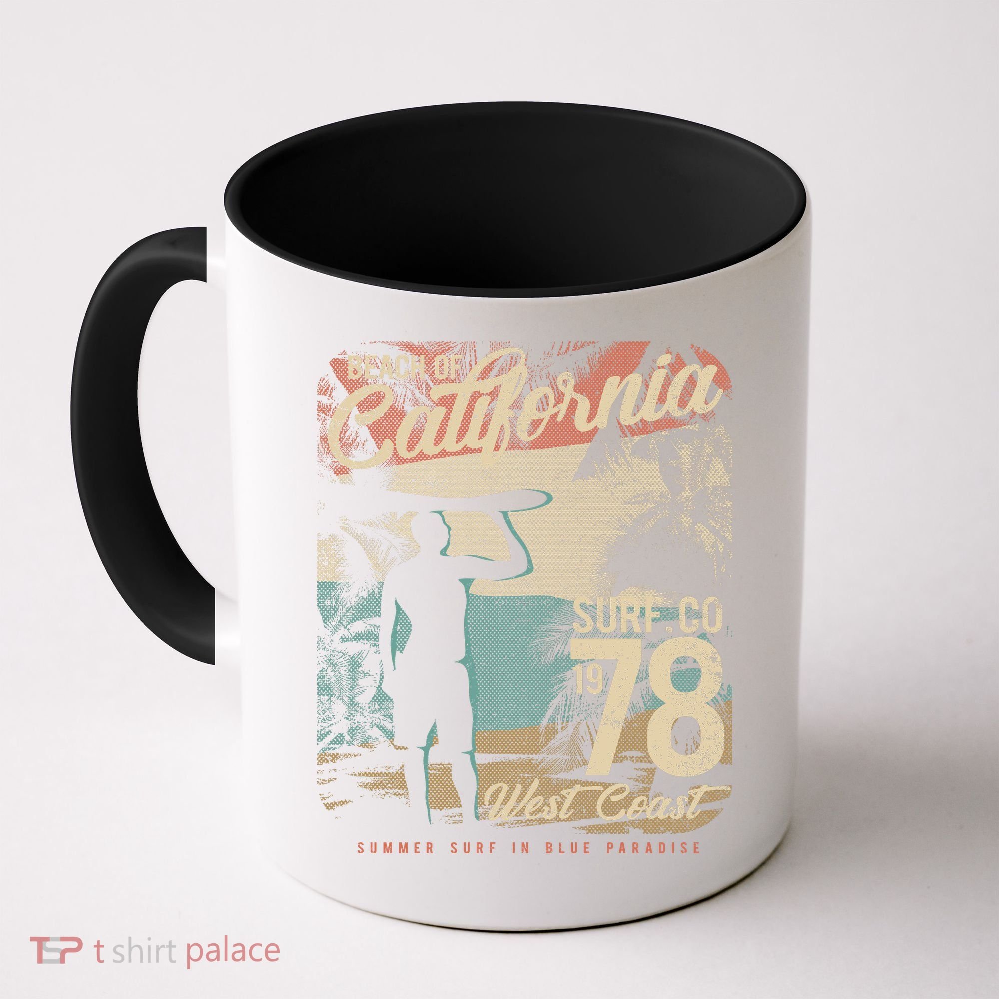 California Surf Coffee Mug