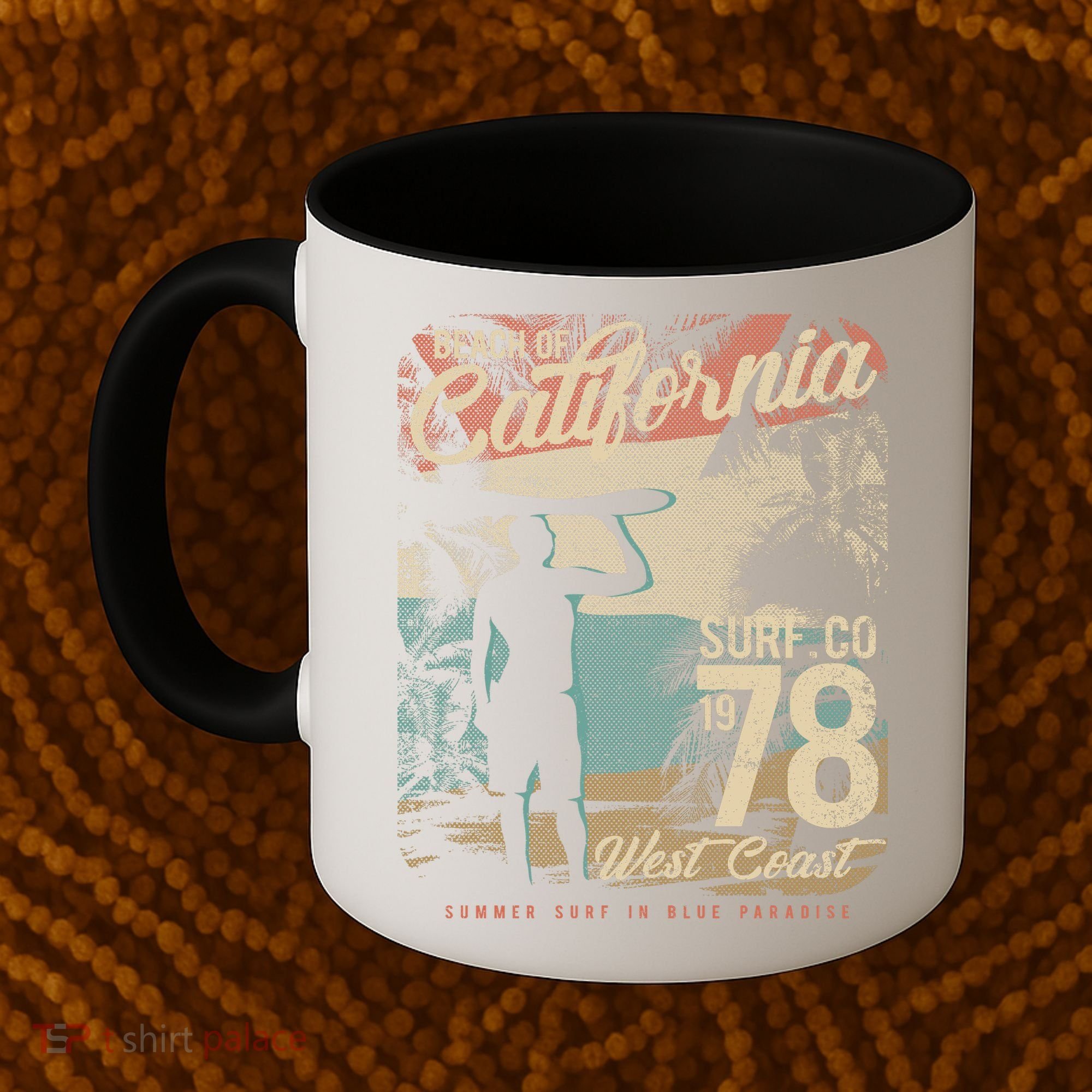 California Surf Coffee Mug