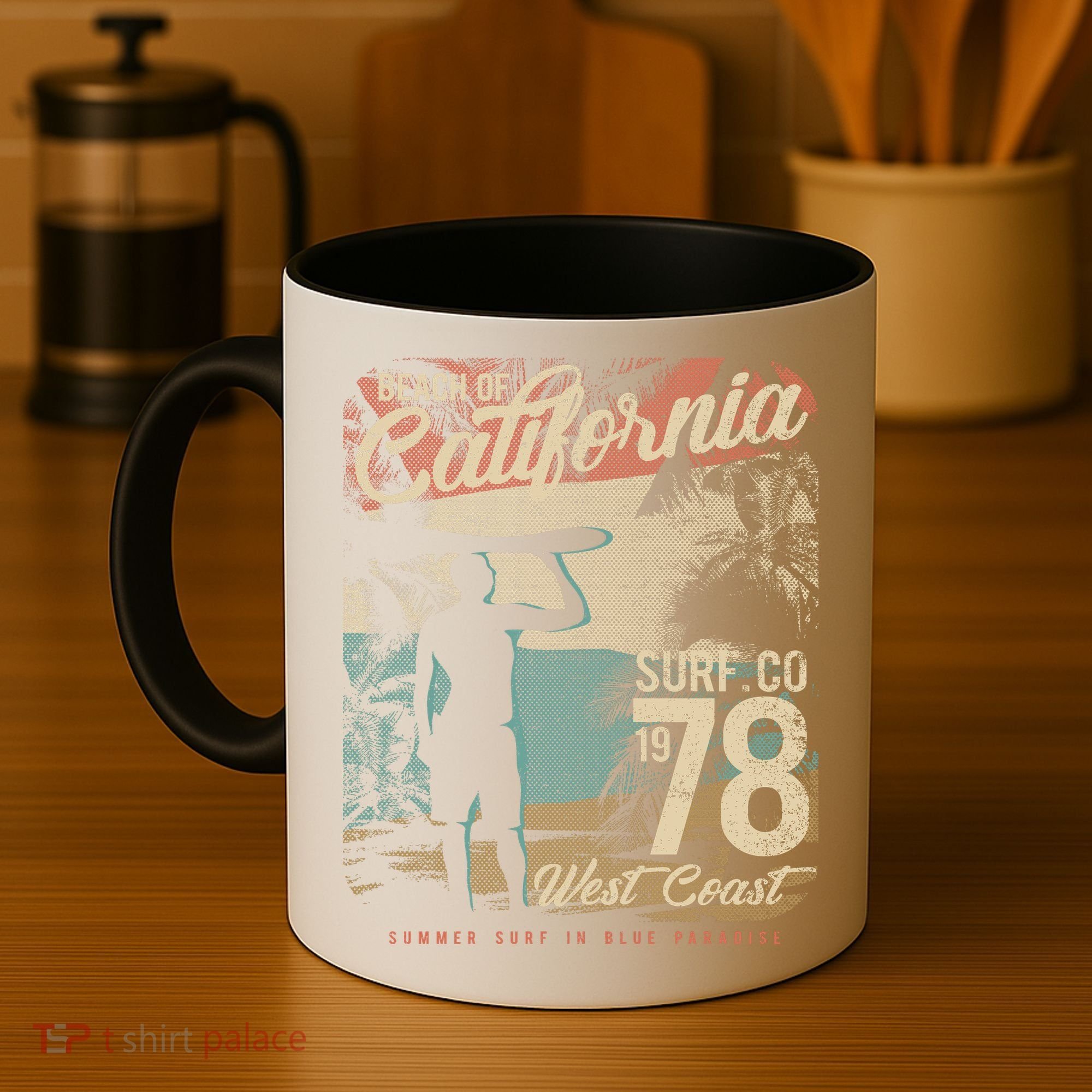 California Surf Coffee Mug