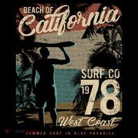 California Surf Women's Hoodie thumb 2