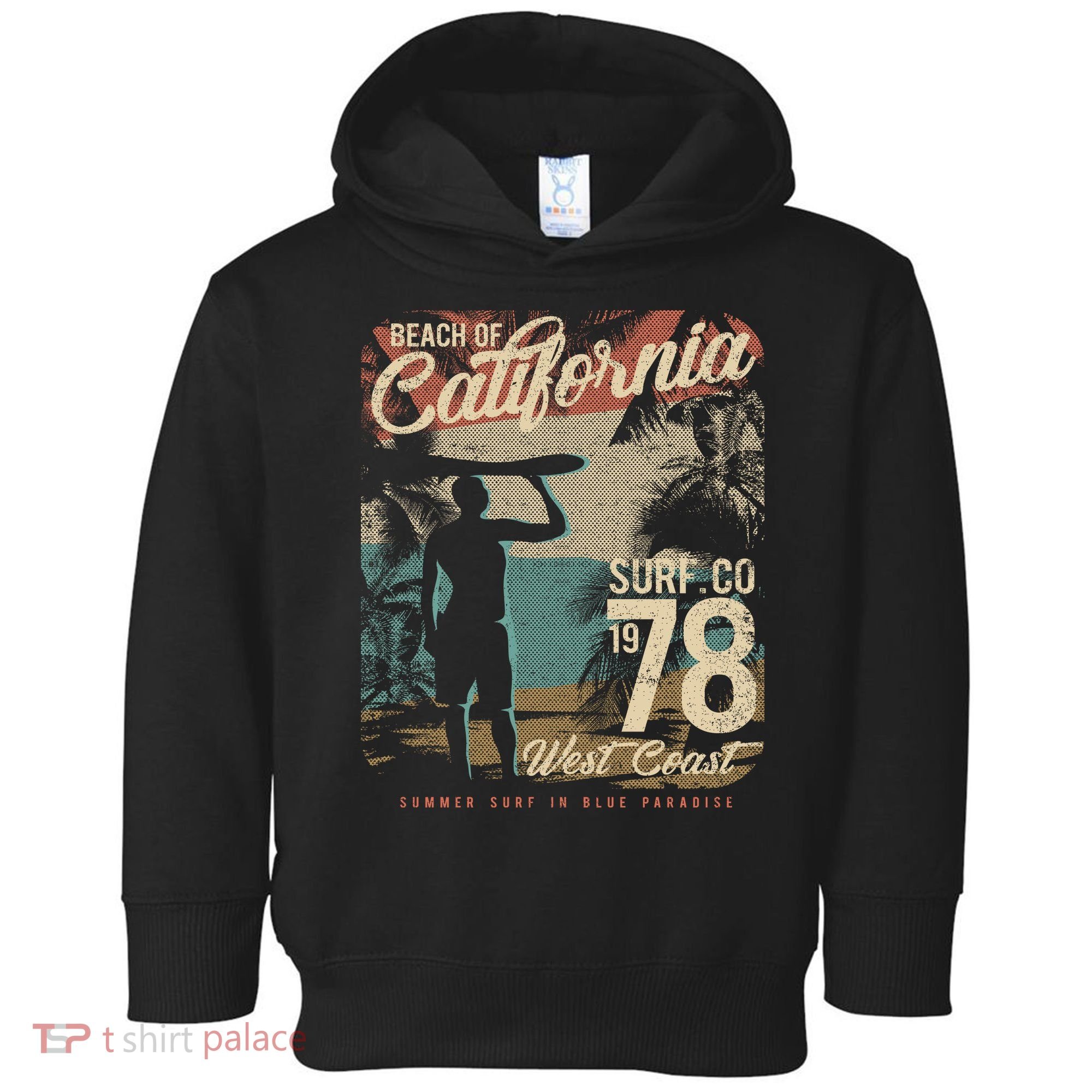 California Surf Toddler Hoodie