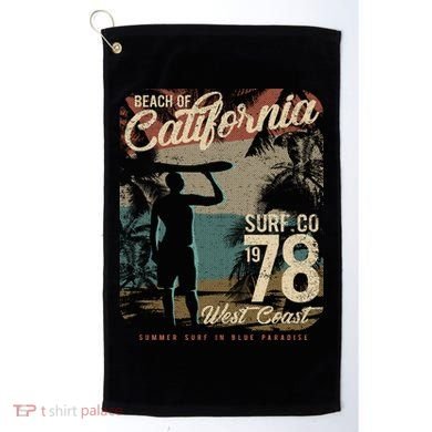California Surf Golf Towel