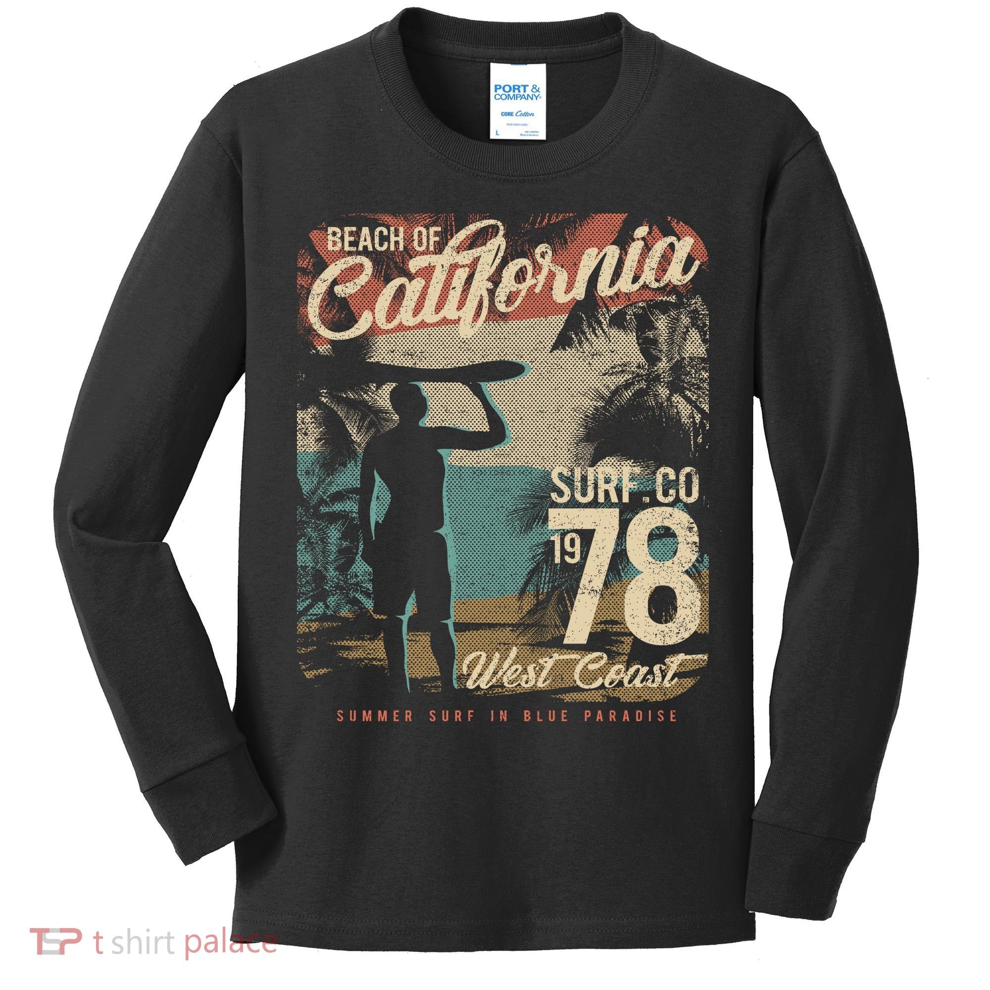 California Surf Kids Long Sleeve Shirt