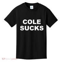 Cole Sucks Kids T-Shirt thumb 0