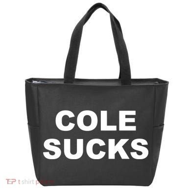 Cole Sucks Tote Bag