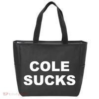 Cole Sucks Tote Bag thumb 0