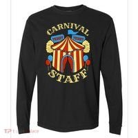 Carnival Staff Circus Event Security Ringmaster Lover Gift Comfort Colors Heavyweight Long Sleeve T-Shirt thumb 0